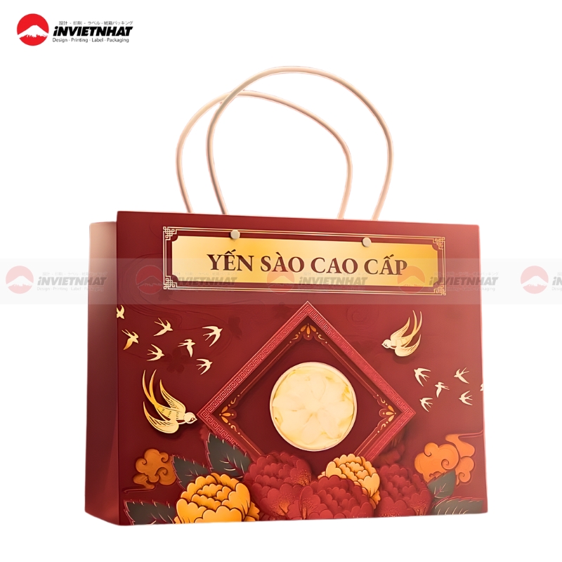 bao quan yen sao trong tui giay