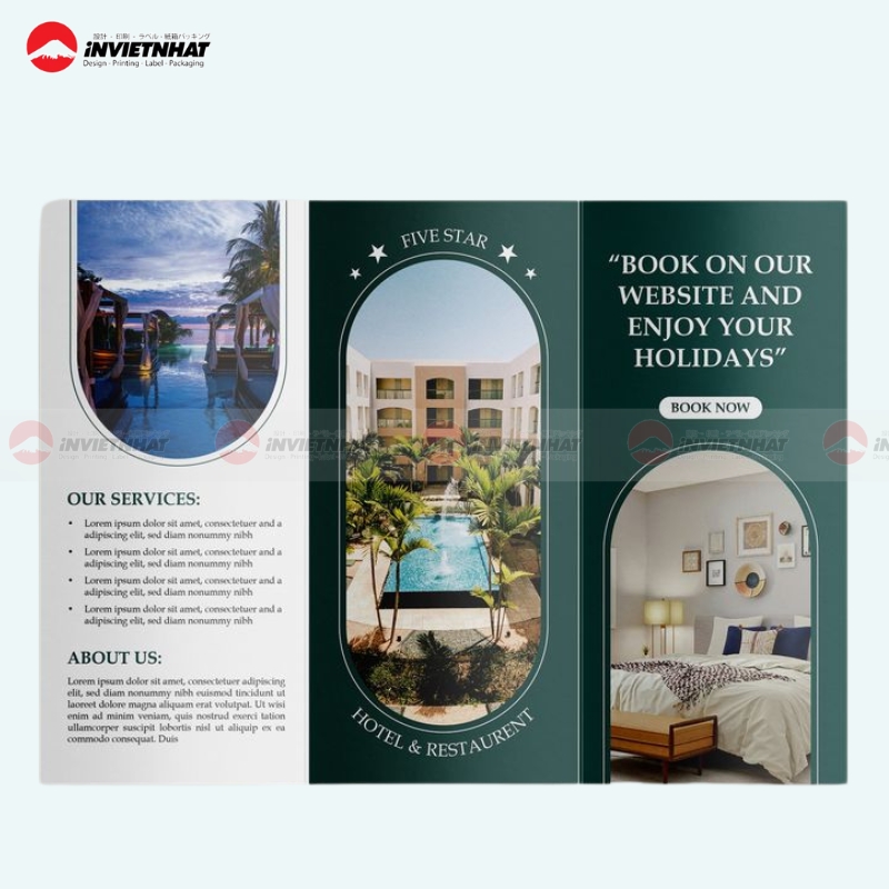 brochure khach san