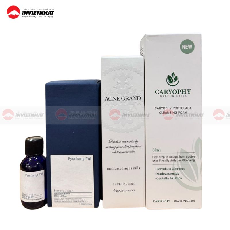 in hộp giấy đựng mỹ phẩm