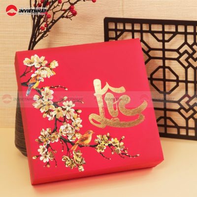 hop giay am duong mau do dung qua tet