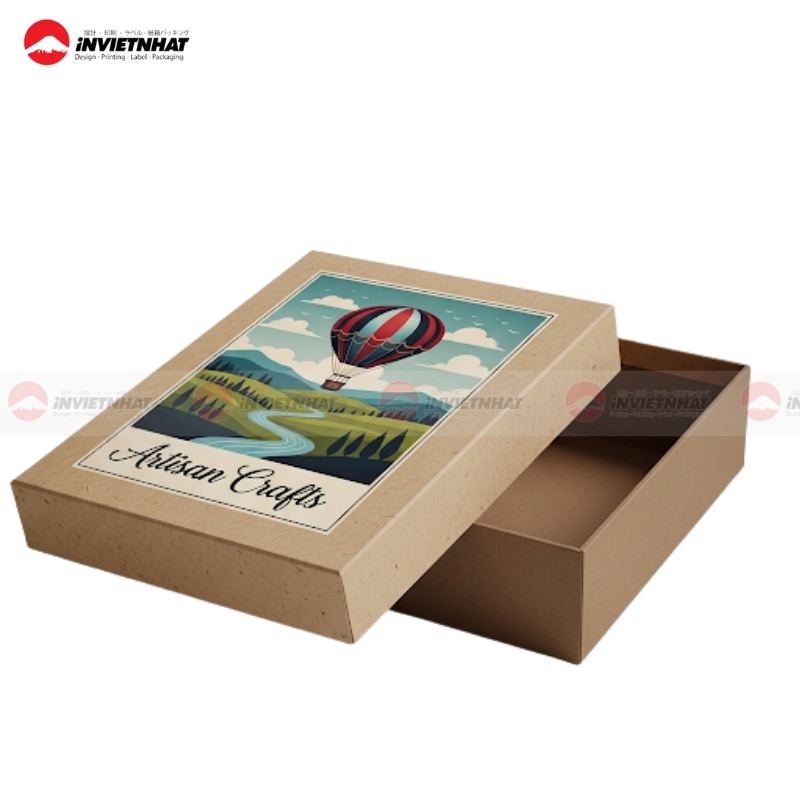 35+ Mẫu in hộp giấy kraft GIÁ RẺ, đa dạng thiết kế 2025 35 hop giay kraft am duong