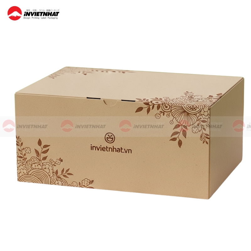 35+ Mẫu in hộp giấy kraft GIÁ RẺ, đa dạng thiết kế 2025 30 hop giay kraft gap gai