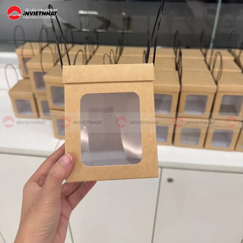 35+ Mẫu in hộp giấy kraft GIÁ RẺ, đa dạng thiết kế 2025 37 hop giay kraft nho