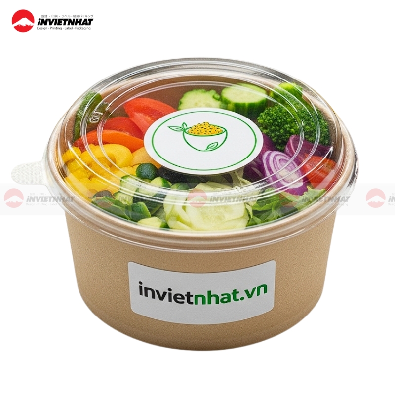 35+ Mẫu in hộp giấy kraft GIÁ RẺ, đa dạng thiết kế 2025 45 hop giay kraft tron