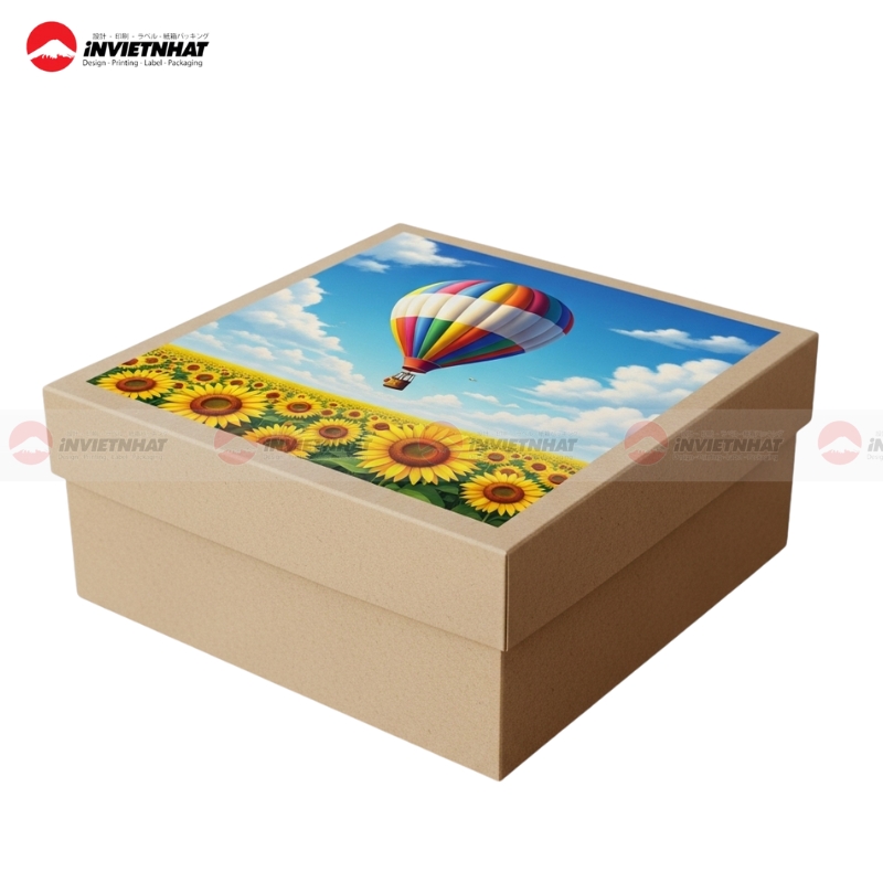 35+ Mẫu in hộp giấy kraft GIÁ RẺ, đa dạng thiết kế 2025 48 hop giay kraft vuong