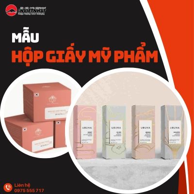 hộp giấy mỹ phẩm