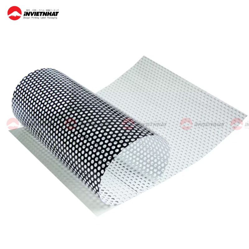 in decal lưới in decal lưới