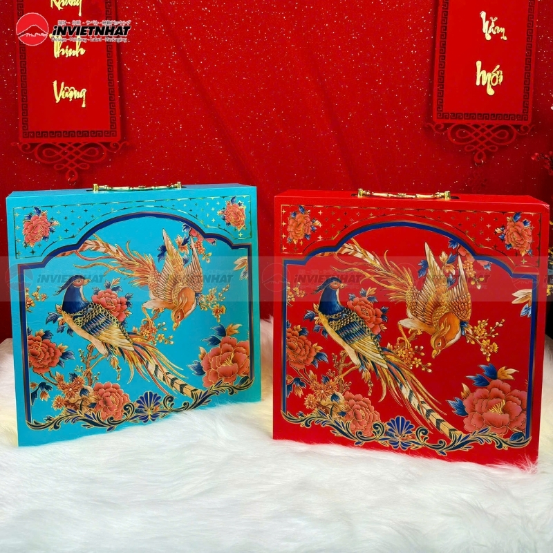 in hop giay vali dung qua tet cao cap