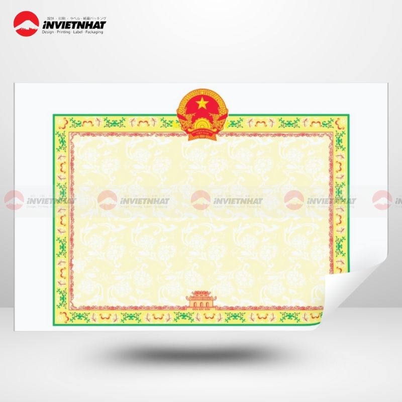 mẫu giấy khen đẹp