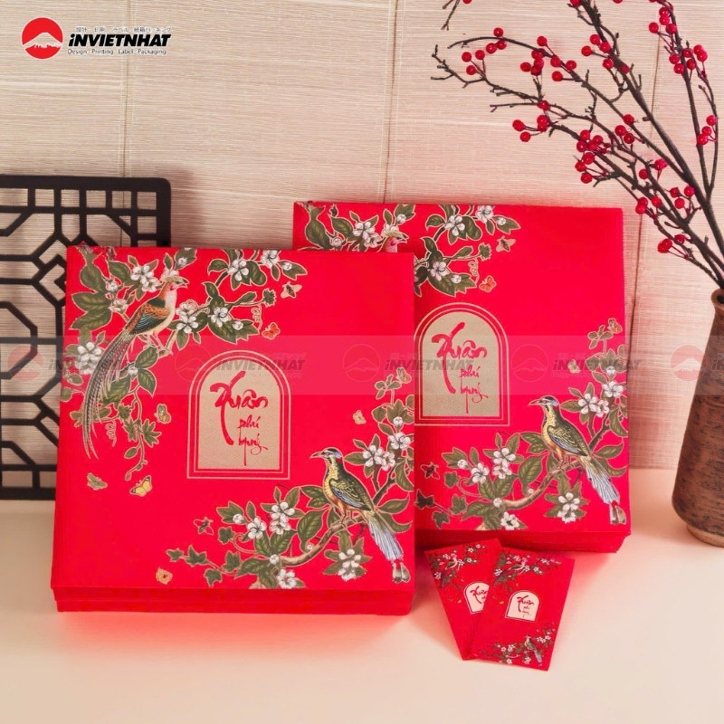 mau hop am duong mau do dung qua tet xuan phu quy