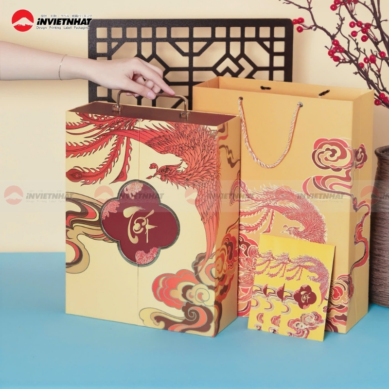 mau hop canh buom tui giay dung qua tet