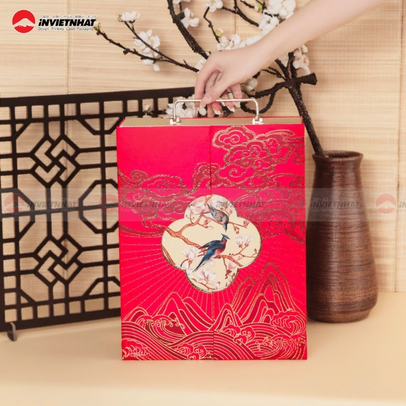 mau hop giay dung qua 2 canh tet binh an