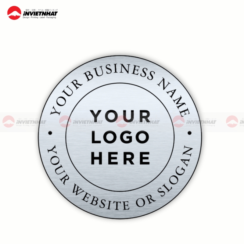 In tem bạc giá rẻ, lấy ngay, chất lượng cao tại TPHCM | 11+ MẪU ĐẸP 4 tem bac nhom