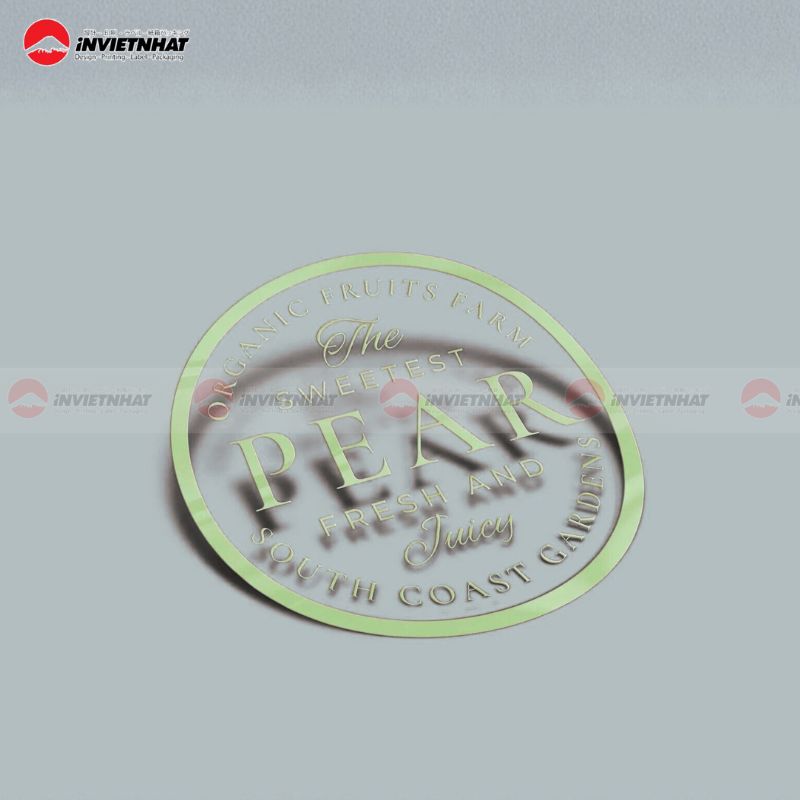 tem decal nhua trong bong