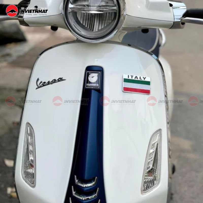 35+ Mẫu Tem Nhôm Cao Cấp Bền Bì Chống Gỉ Sét Đẹp Mắt 52 tem nhôm dán xe máy vespa