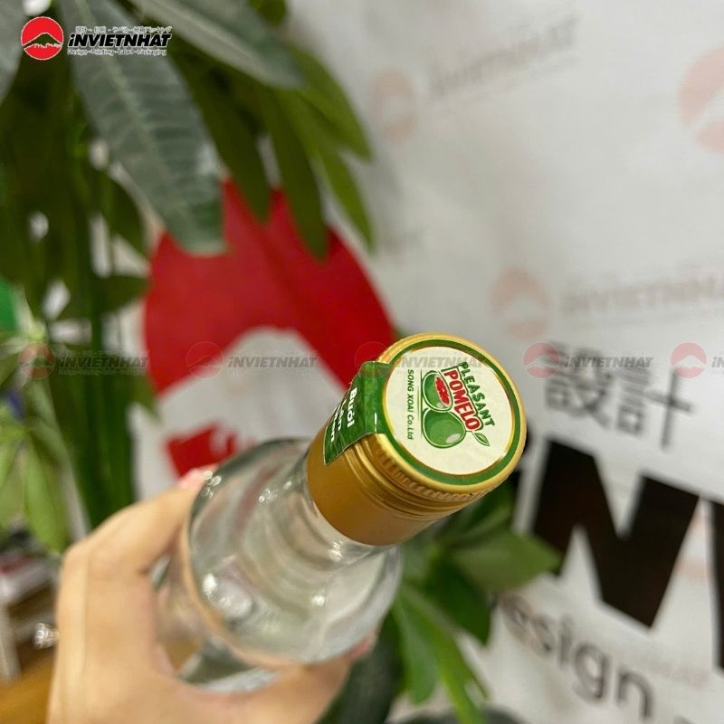 tem niêm phong nắp chai Sông Xoài Co.Ltd