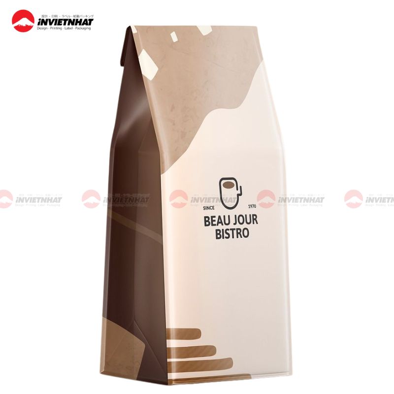 19+ Mẫu in túi giấy đựng cà phê GIÁ SỈ, in nhanh, thiết kế theo yêu cầu 11 túi giấy đựng cafe