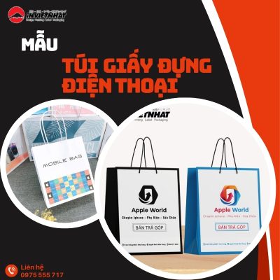 túi giấy đựng điện thoại