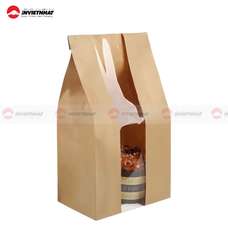 tui giay dung qua thuc pham sach