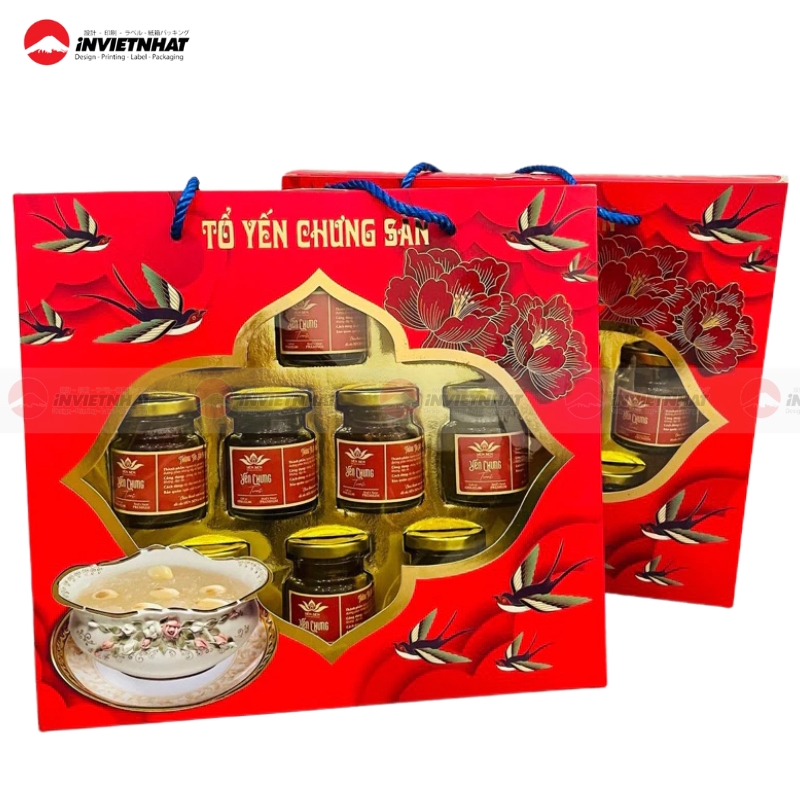 15+ Mẫu in túi giấy đựng yến sào CAO CẤP, thiết kế chi tiết theo yêu cầu 24 tui giay dung yen sao cong ty 2