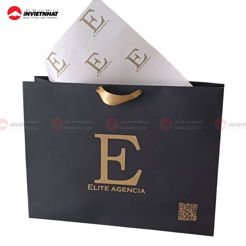 túi giấy ép kim 1