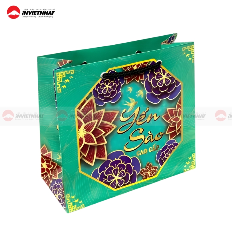 tui giay qua tang yen sao