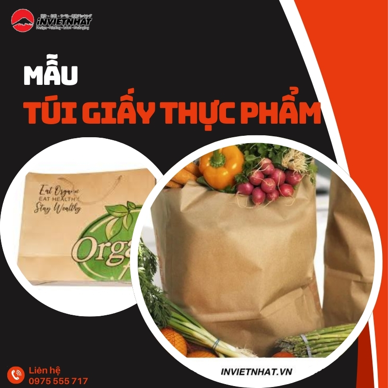 túi giấy thực phẩm