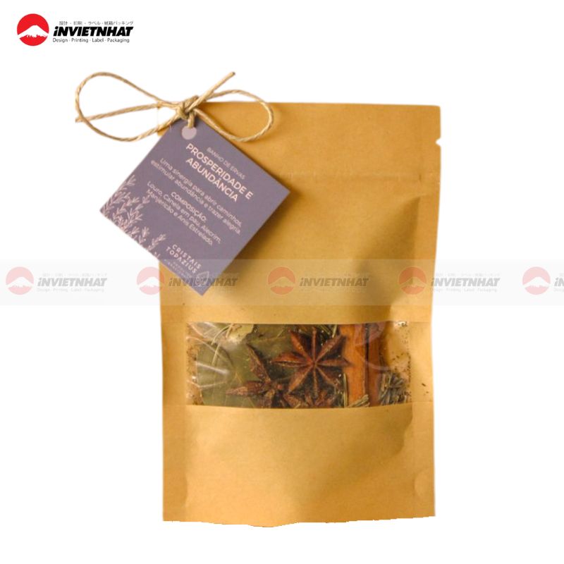 tui zip giay co cua so