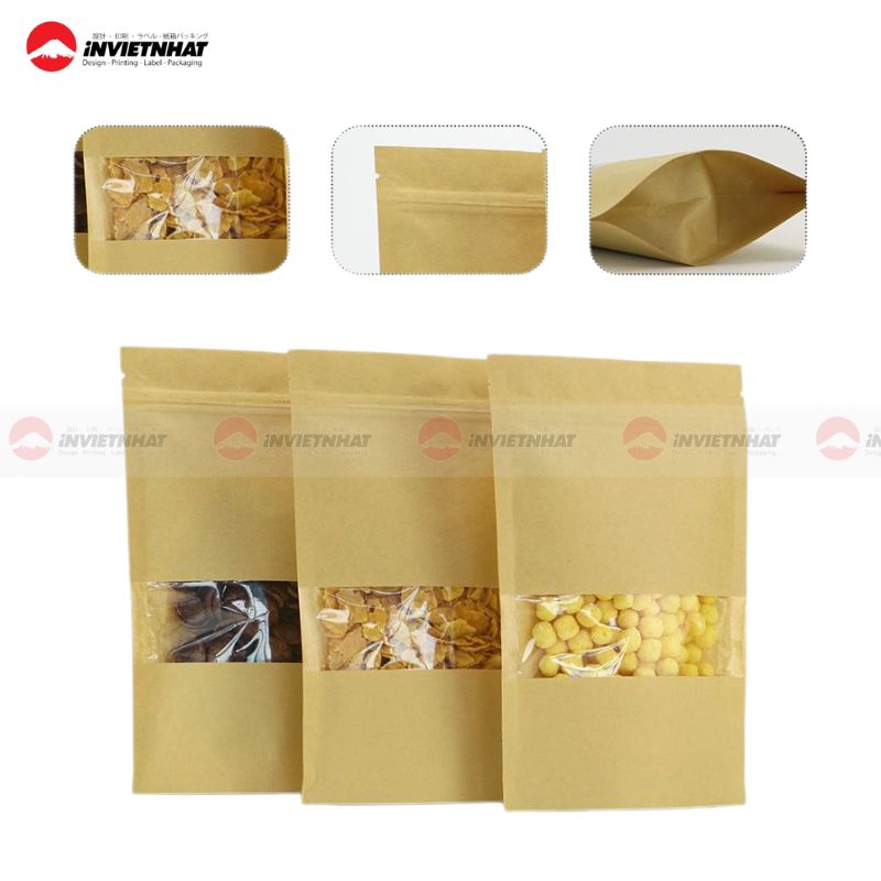 tui zip giay dung ca phe