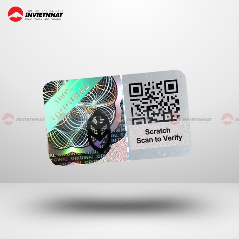 Mực in thẻ cào giúp tạo lớp phủ bảo mật hiệu quả 27 Tem cào QR