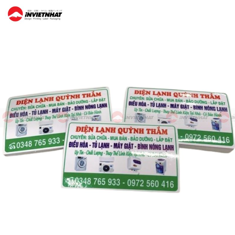 in tem điện lạnh đẹp in tem điện lạnh đẹp