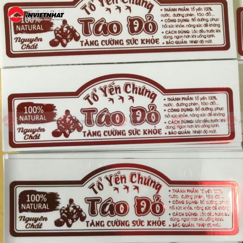 19+ Mẫu In Tem Ép Kim Ép Nhũ Đẹp Cao Cấp 31 in tem ép nhũ ép kim