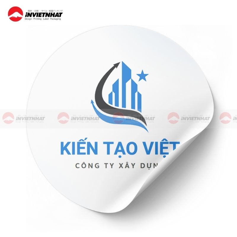 In Logo Dán Giá Rẻ Thiết Kế Riêng Theo Yêu Cầu Giao Hàng Nhanh Trong 2H 49 in tem dán logo