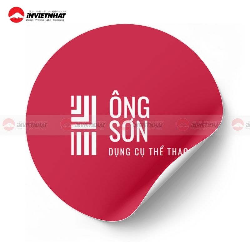 In Logo Dán Giá Rẻ Thiết Kế Riêng Theo Yêu Cầu Giao Hàng Nhanh Trong 2H 9 logo dụng cụ thể thao