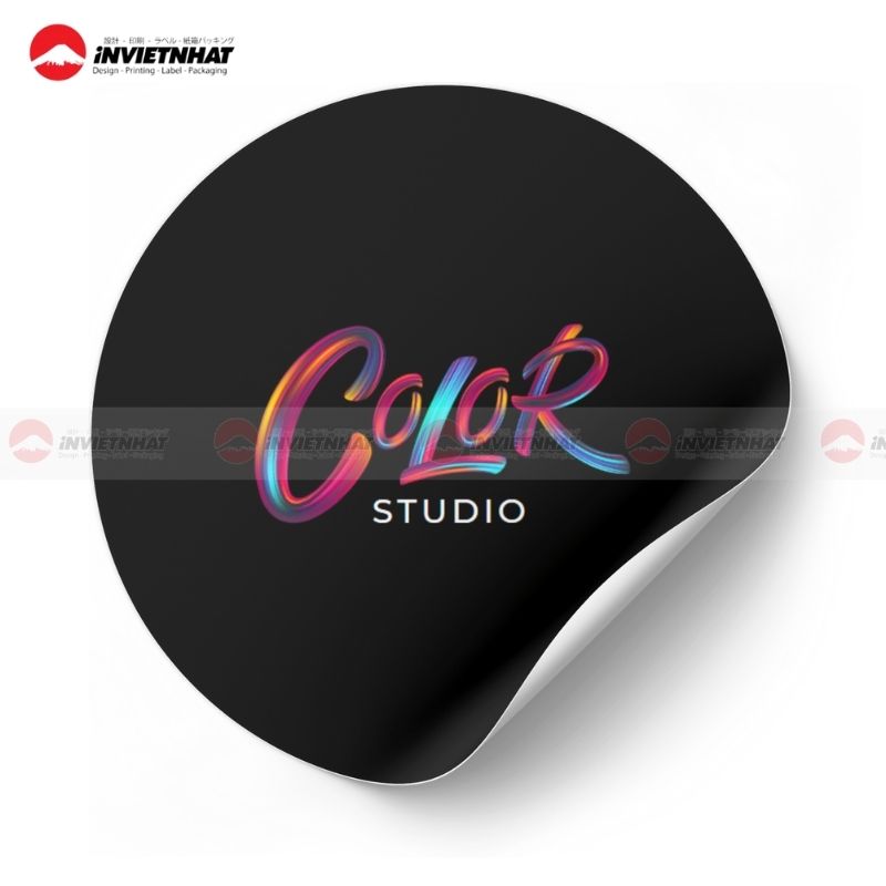 In Logo Dán Giá Rẻ Thiết Kế Riêng Theo Yêu Cầu Giao Hàng Nhanh Trong 2H 14 logo in màu