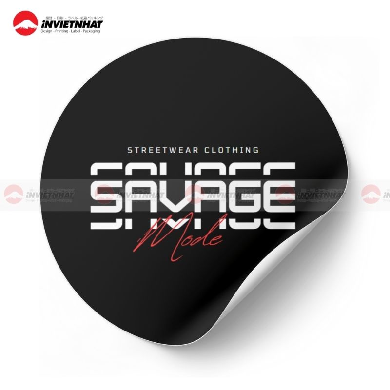 In Logo Dán Giá Rẻ Thiết Kế Riêng Theo Yêu Cầu Giao Hàng Nhanh Trong 2H 30 logo thời trang