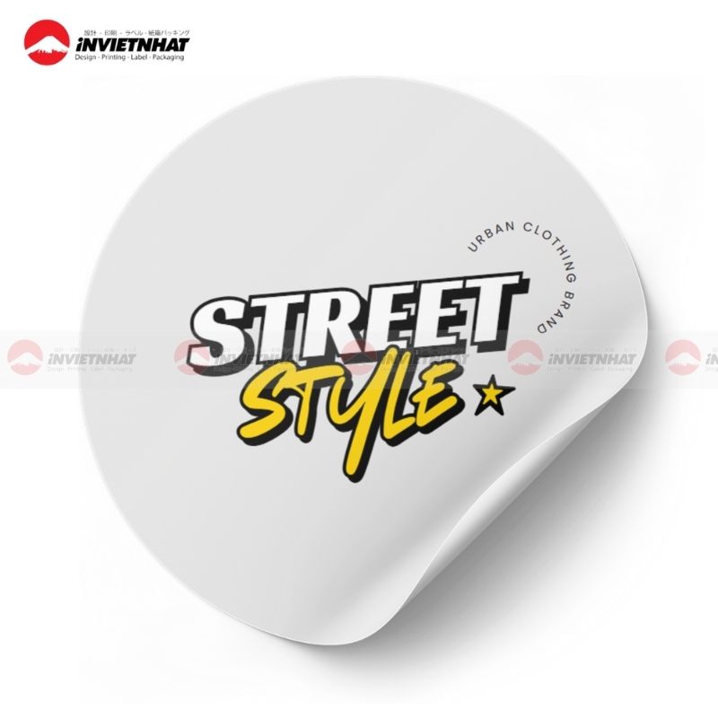 In Logo Dán Giá Rẻ Thiết Kế Riêng Theo Yêu Cầu Giao Hàng Nhanh Trong 2H 54 in decal logo