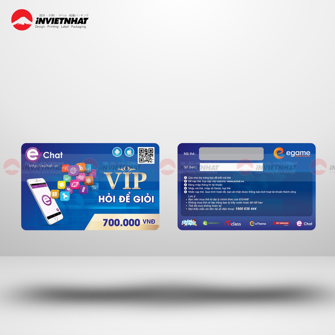 thẻ cào khuyến mãi 