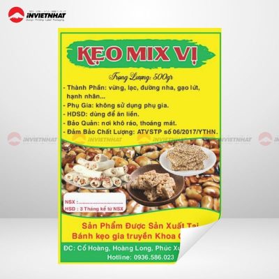 tem bánh kẹo