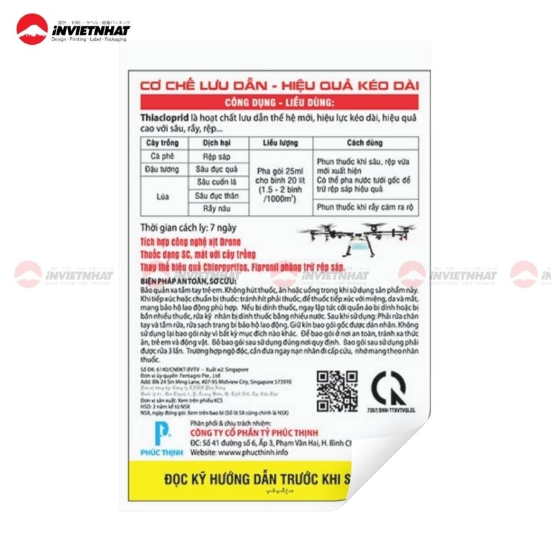 tem cảnh báo hóa chất độc hại
