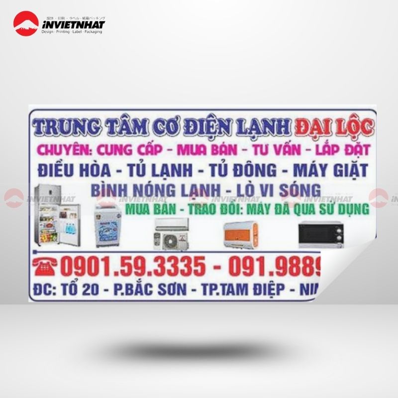 tem dán điện lạnh