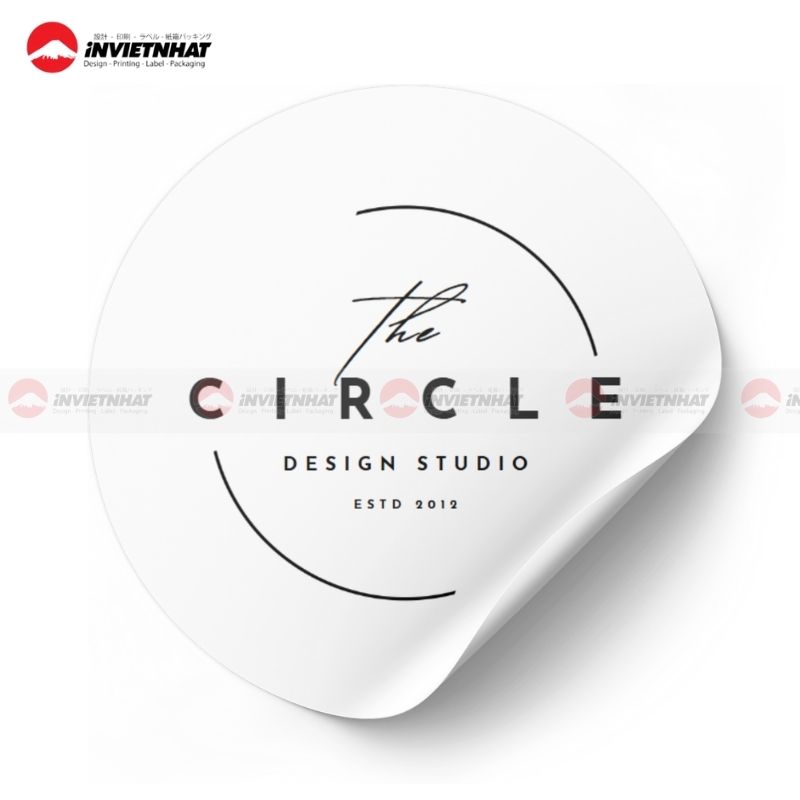 In Logo Dán Giá Rẻ Thiết Kế Riêng Theo Yêu Cầu Giao Hàng Nhanh Trong 2H 50 in ấn logo