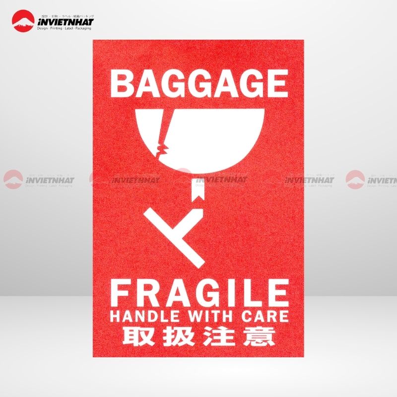 In tem hàng dễ vỡ In tem hàng dễ vỡ