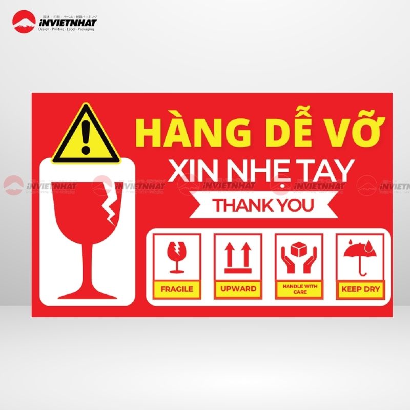 Lợi ích của tem hàng dễ vỡ Lợi ích của tem hàng dễ vỡ