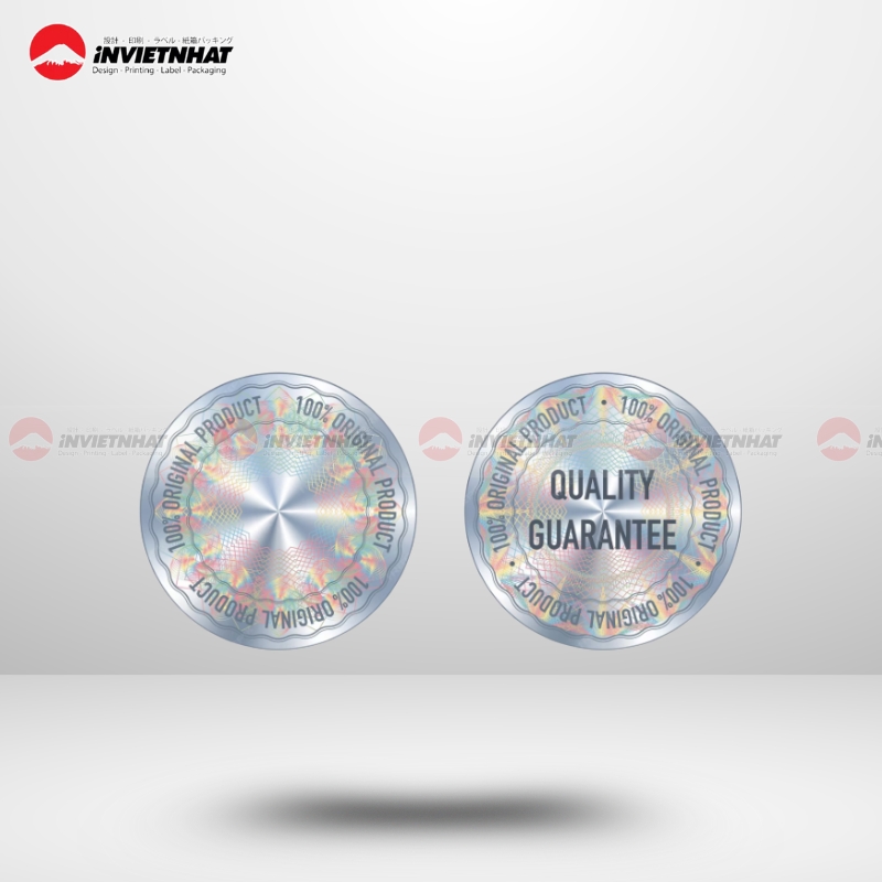 Tem niêm phong nắp chai Tem niêm phong nắp chai