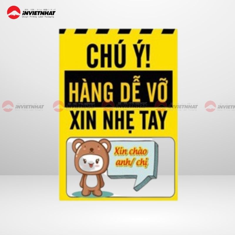 Tem sản phẩm dễ vỡ Tem sản phẩm dễ vỡ