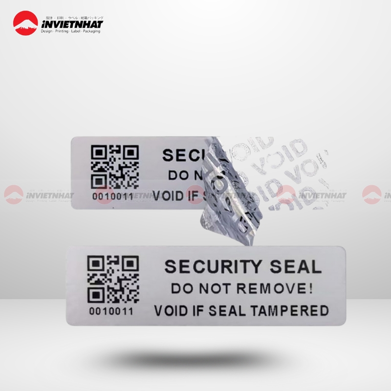 Tem void chống hàng giả Tem void chống hàng giả