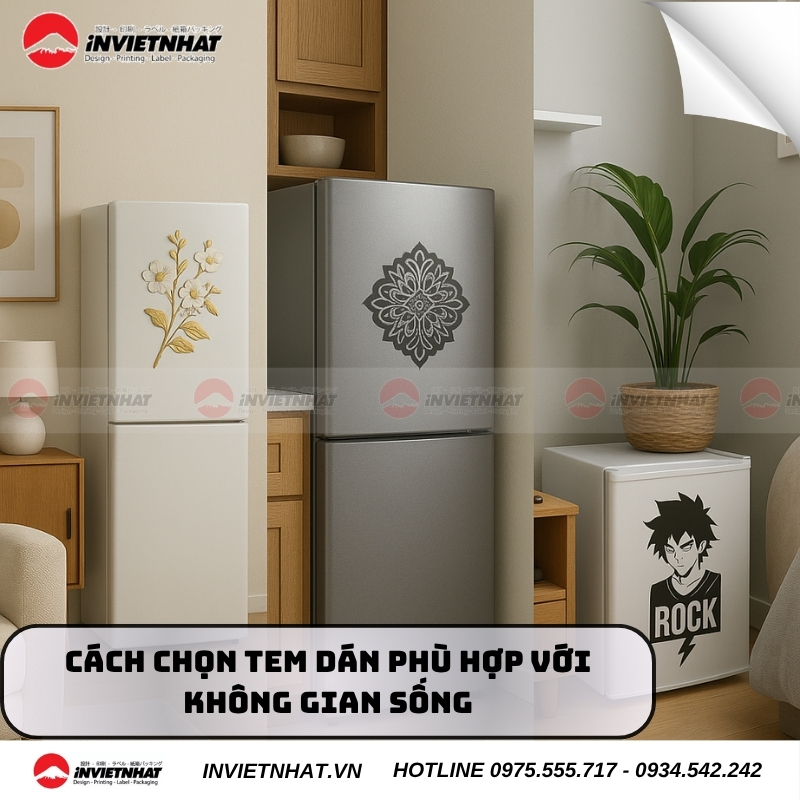 19+ Mẫu tem dán tủ lạnh ĐẸP phù hợp mọi không gian 31 cách chọn tem dán phù hợp không gian sống