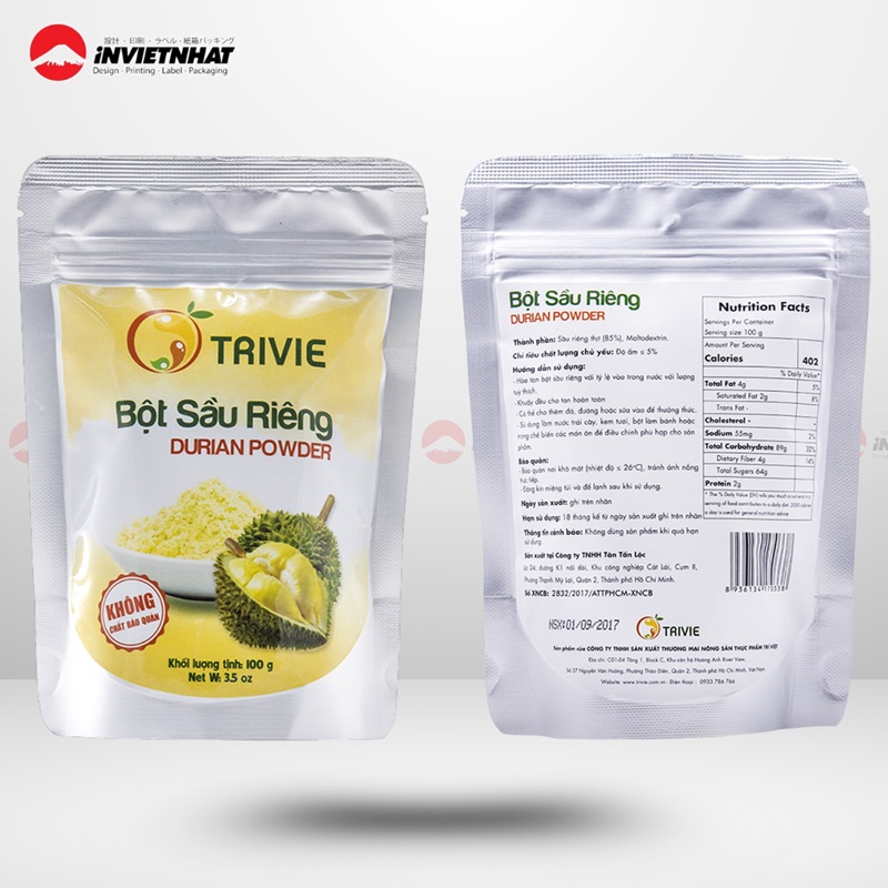 Cách dán tem sầu riêng