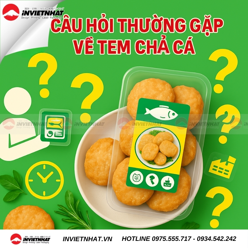 câu hỏi thương gặp về tem chả cá